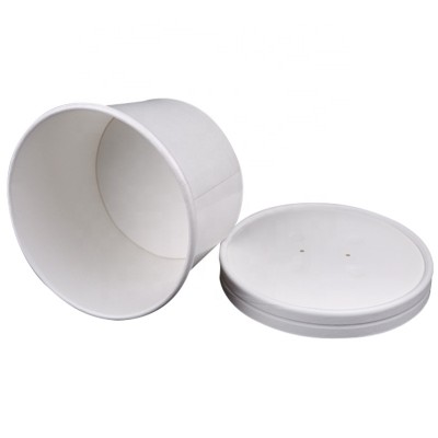 High Quality White Coated Paper Soup Bowls Noodle Bowls