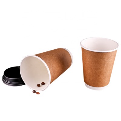 Premium Quality Disposable Cold Drink Double Wall Paper Cups