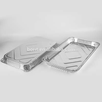 Wholesale Aluminum foil container microwaveable custom sizes tray