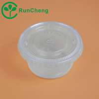 3.25 oz Factory Price PP Sauce Cups Salad Dressing Cups Disposable Food container with lid