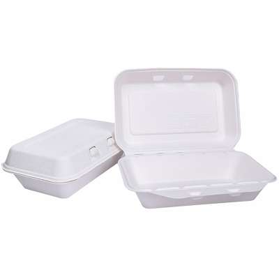 Factory Direct Supply Fast Food Biodegradable Bagasse Food Box